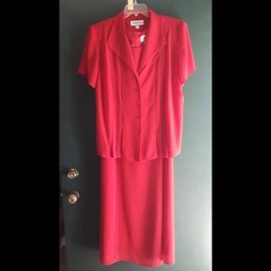 Dress with matching jacket, great business attire!